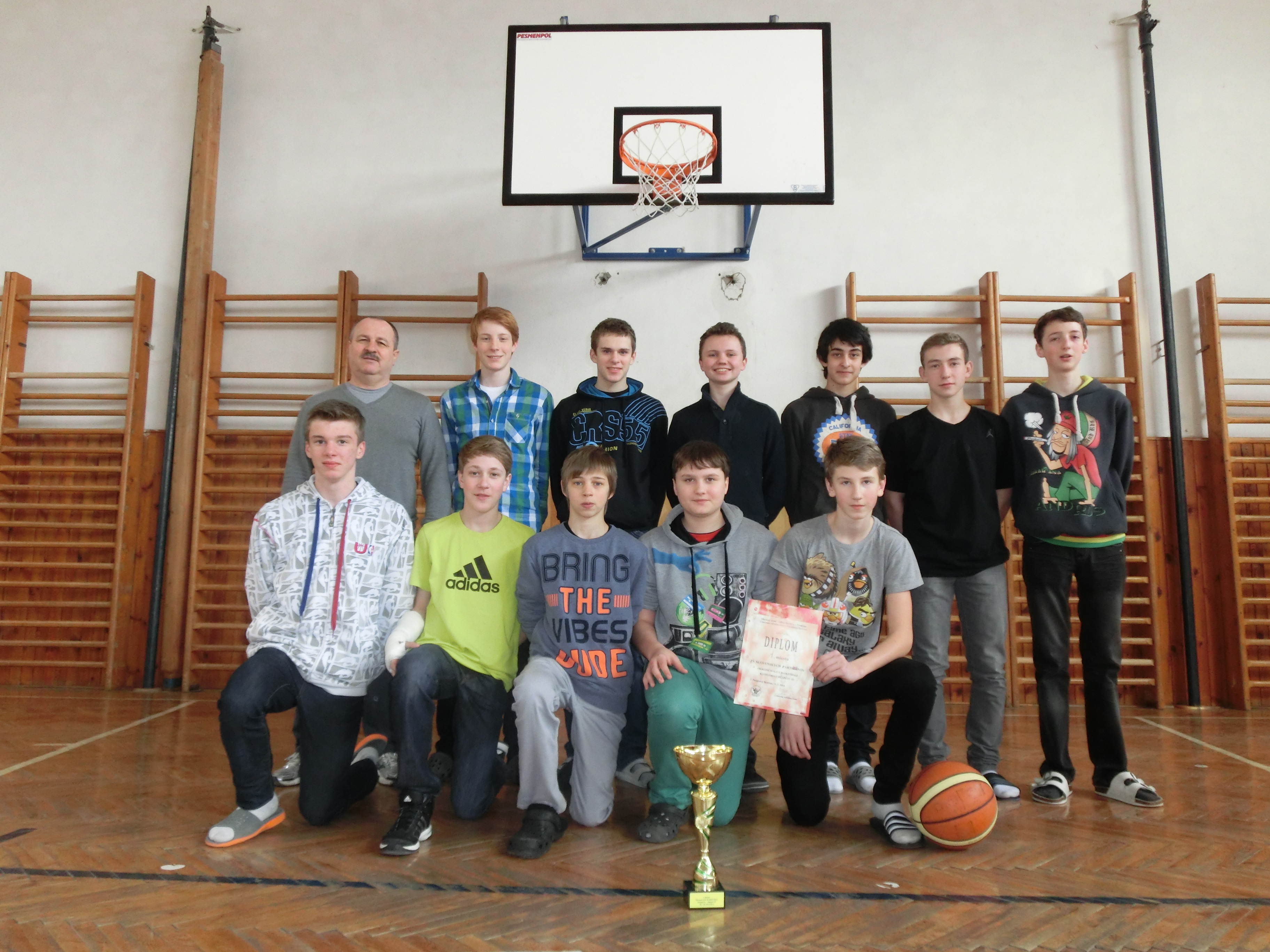 Fotogaléria Víťazní basketbalisti (1) Víťazní basketbalisti